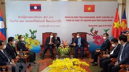 Khammoune's leader pays pre-Tet visit to Quang Binh province