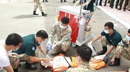 Vietnamese, Indian Level-2 Field Hospitals in South Sudan strengthen professional capabilities