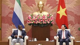 NA Chairman welcomes President of Sierra Leone