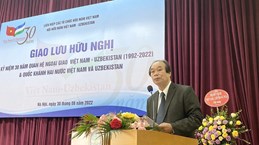 Gathering marks 30th anniversary of Vietnam-Uzbekistan diplomatic ties