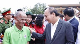 President presents Tet gifts to poor, disadvantaged households in Kien Giang