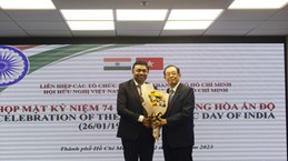 India’s Republic Day marked in HCM City