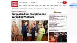 Austrian media highlight President Vo Van Thuong’s visit