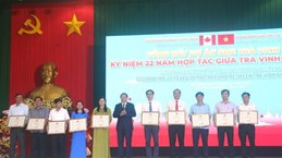 Canada supports Tra Vinh’s small, medium-sized enterprises