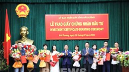 Hai Duong attracts over 2.2 trillion VND of investment 