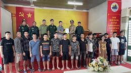 Citizens rescued from forced labour in Cambodia repatriated 