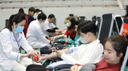 Ha Nam collects over 6,000 blood units during Red Spring Festival