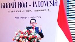 Khanh Hoa province seeks cooperation opportunities with Indonesia