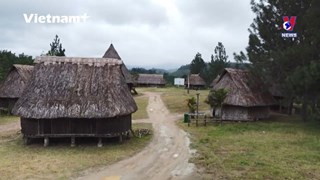 Co Tu ethnic minority preserve traditional houses
