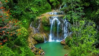 Pristine beauty of Mu Waterfall in Hoa Binh province