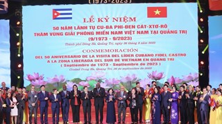 Fidel Castro’s historic Vietnam visit solemnly celebrated
