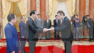 President receives newly-accredited ambassadors