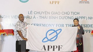 Vietnam gets Asia Pacific Parliamentary Forum Chair from Fiji 