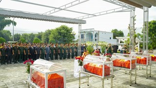 Dien Bien holds reburial service for fallen Vietnamese soldiers