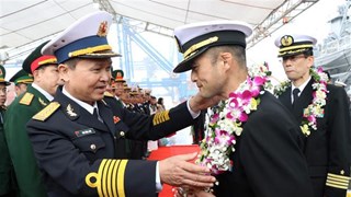 Two Japan MSDF ships make port call in Hai Phong city