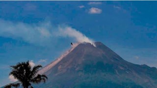 Indonesia’s Ibu volcano erupts