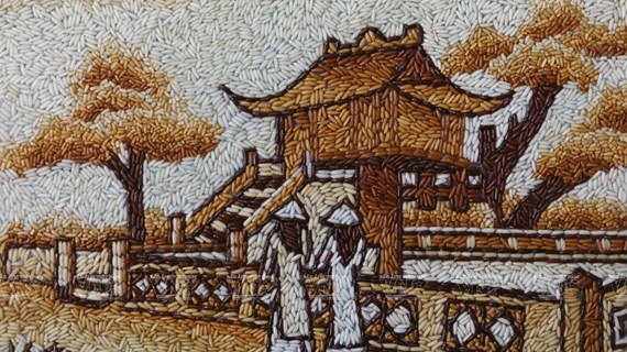 Rice paintings reflect Vietnam’s soul