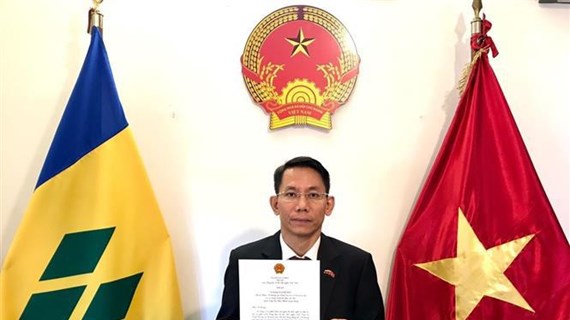 Vietnam values ties with Saint Vincent and the Grenadines