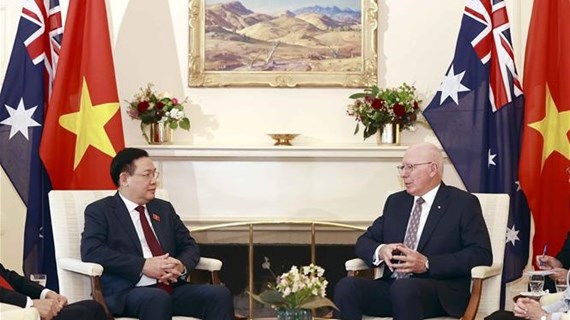 Top Vietnamese legislator meets with Australian Governor-General