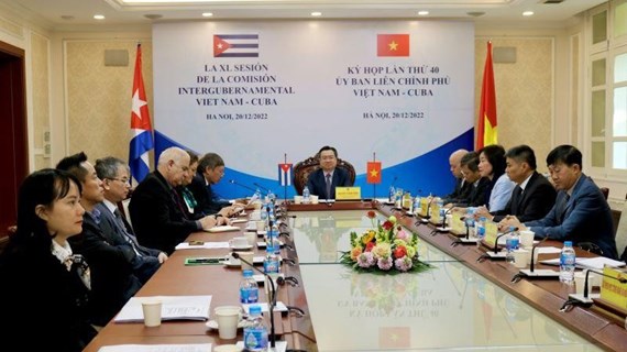 Vietnam-Cuba Inter-Governmental Committee convenes 40th meeting