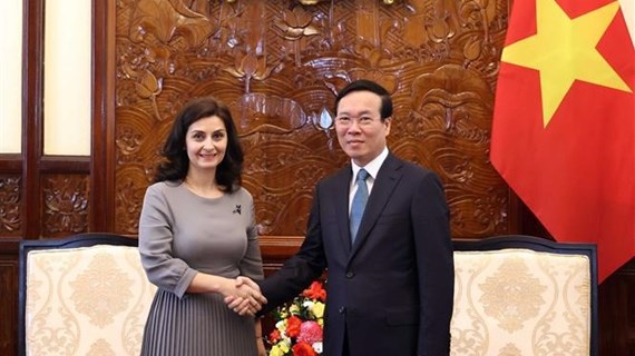 State leader receives outgoing Bulgarian ambassador