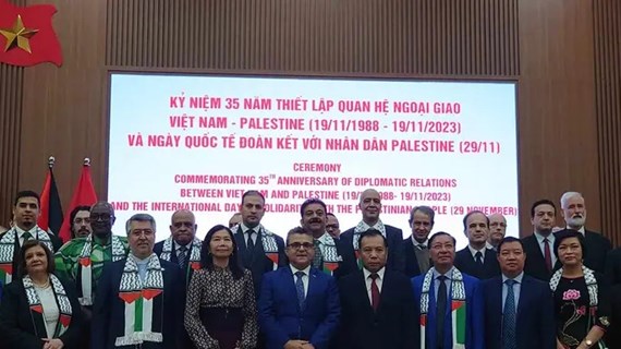 Vietnam, Palestine mark 35th anniversary of diplomatic relations