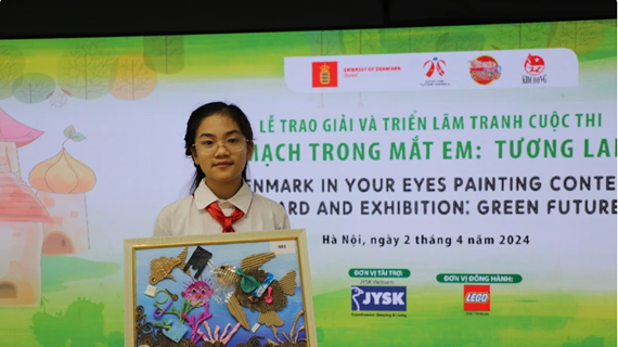 "Denmark in Your Eyes" painting contest awards winners  
