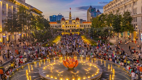 Magnificent beauty of Ho Chi Minh City from above