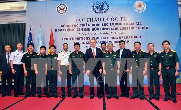 Workshop on UN peacekeeping mission closes in Hanoi hinh anh 1