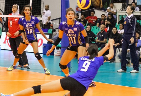 Thailand tops at the VTV International Women’s Volleyball Cup hinh anh 1