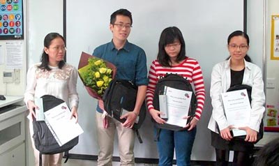 First Vietnamese candidate wins IELTS regional award hinh anh 1
