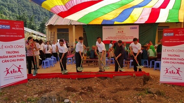 Prudential Vietnam builds kindergarten in Ha Giang hinh anh 1