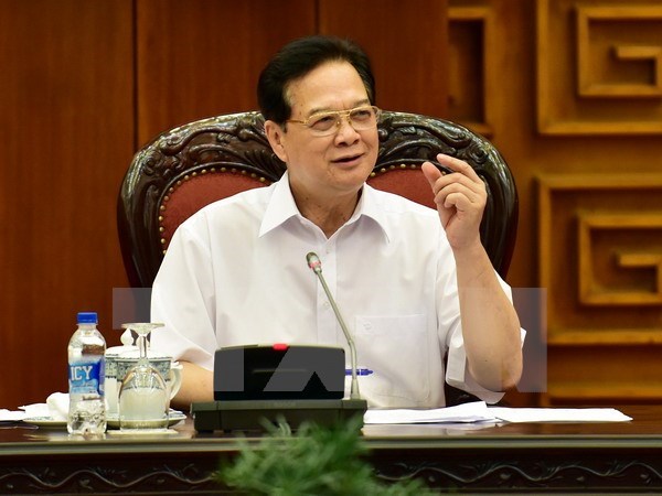 Government discusses macro-economy hinh anh 1