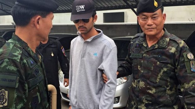 Prime suspect in deadly Bangkok blast arrested hinh anh 1