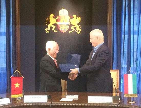Ho Chi Minh City, Budapest establish friendship cooperation hinh anh 1