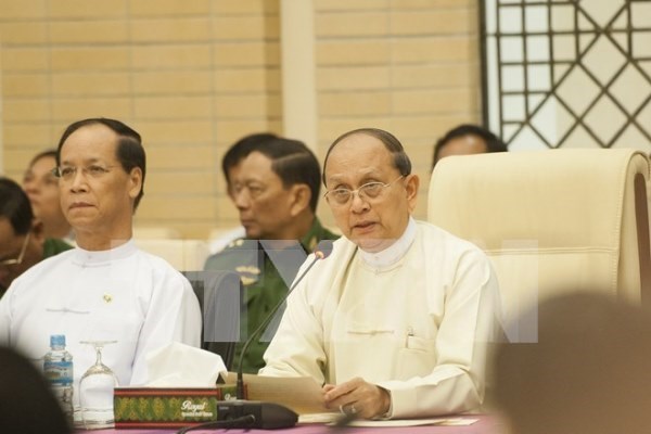 Myanmar president urges ceasefire accord hinh anh 1