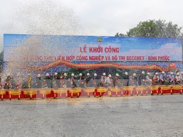 Construction begins on industrial, urban complex in Binh Phuoc hinh anh 1