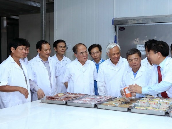 National Assembly Chairman pays working visit to Ha Tinh hinh anh 1