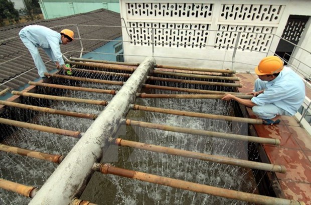 Bac Thang Long-Van Tri water plant expansion begins hinh anh 1