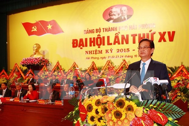 Hai Phong Party Organisation holds 15th Congress hinh anh 1