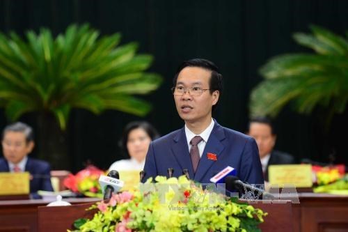 HCM City’s leader welcomes Lao official hinh anh 1