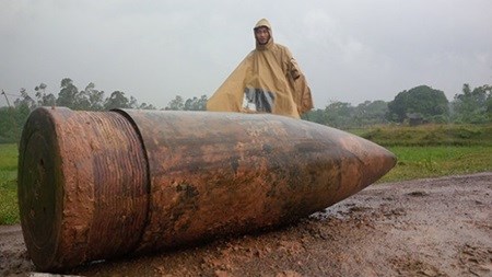 Artillery shell defused in Quang Tri province hinh anh 1