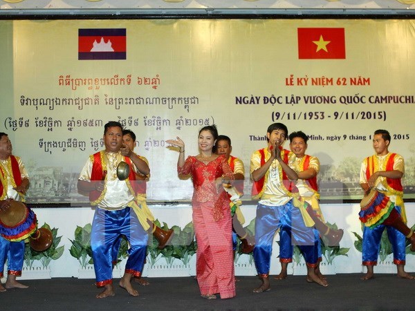 HCM City ceremony marks Cambodia’s Independence Day hinh anh 1