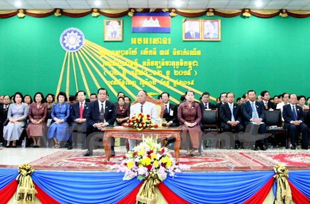 Cambodia marks salvation front founding day hinh anh 1