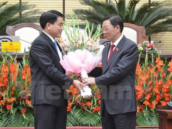 Nguyen Duc Chung elected as Hanoi’s leader hinh anh 1