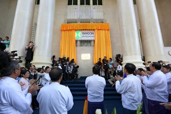 Myanmar opens first stock exchange hinh anh 1