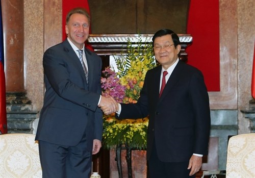 President welcomes Russian First Deputy Prime Minister hinh anh 1