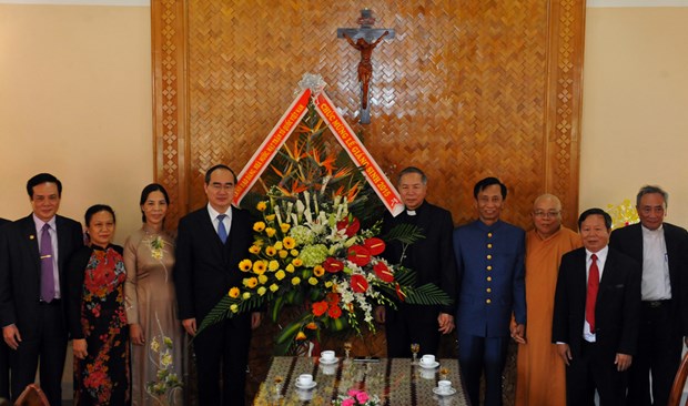 Christmas greetings sent to Catholics in Central Highlands hinh anh 1