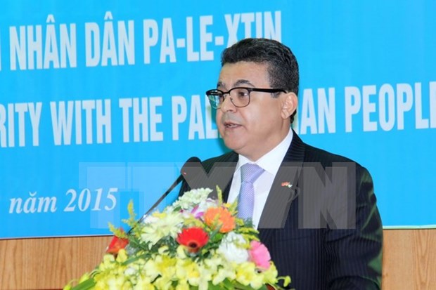 Hanoi observes int’l solidarity day with Palestine hinh anh 1