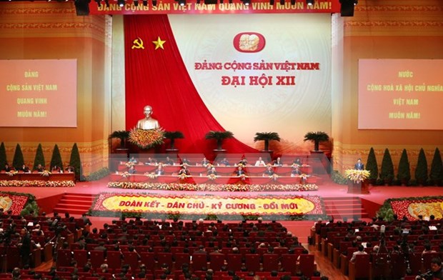 12th National Party Congress: third working day’s press release hinh anh 1